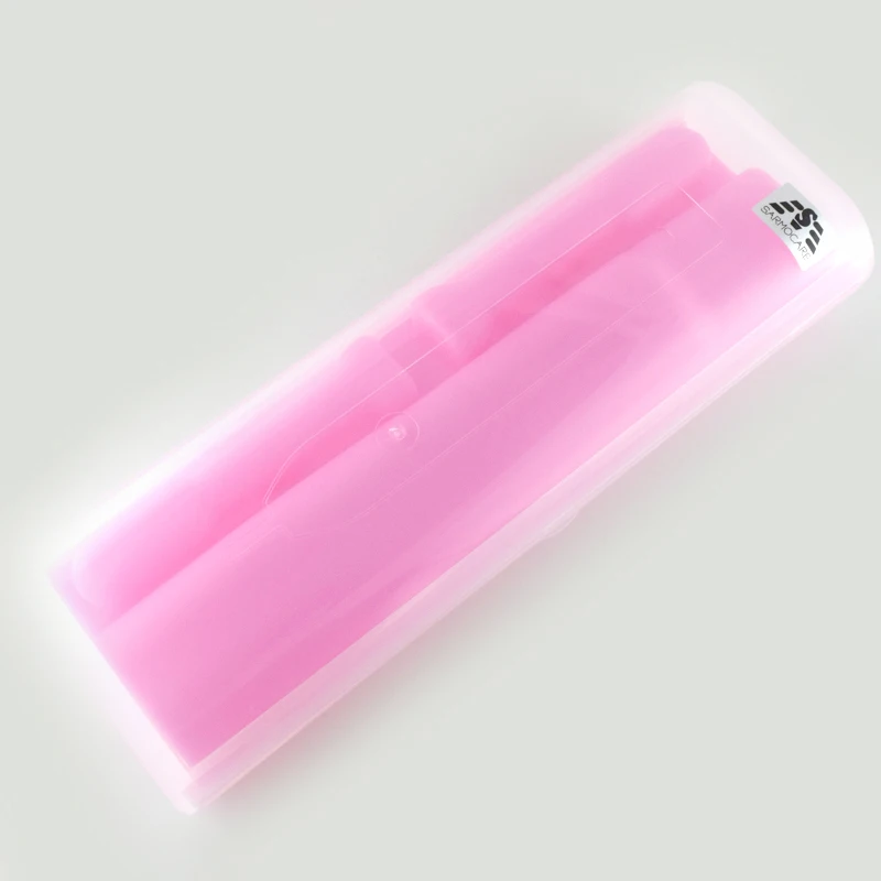 

Portable Travel Toothbrush Case Light Plastic Storage box For Oral-B for electric toothbrushes Outdoor holder bule pink green