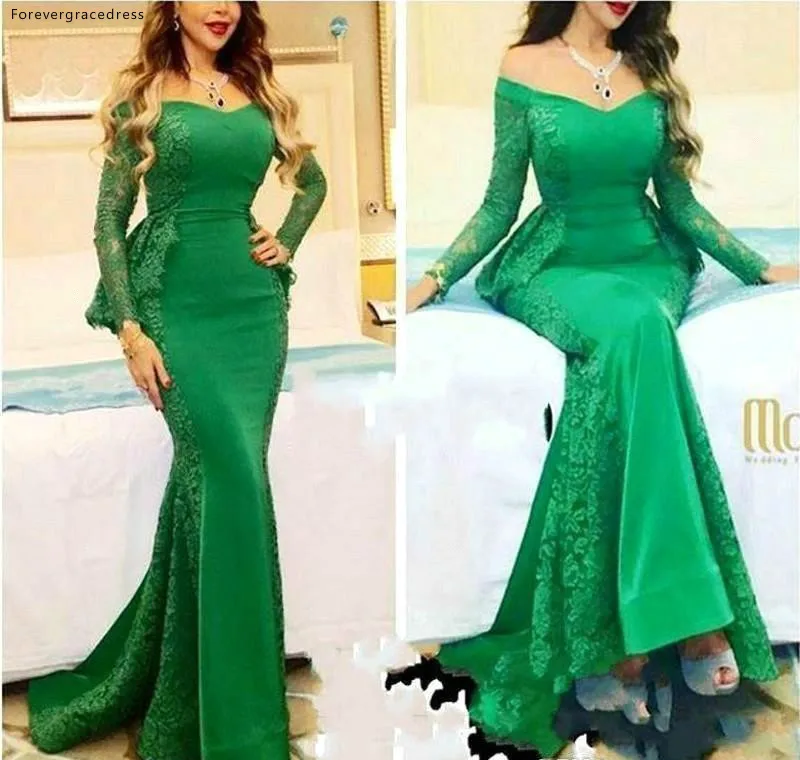 Вечерние платья Myriam Fares с длинными рукавами и красной ковровой дорожкой