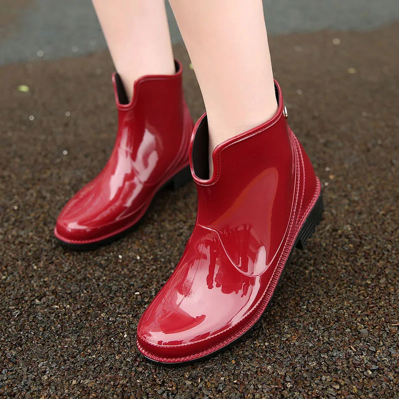 HEE GRAND/Новые непромокаемые сапоги женские ботильоны на платформе Женская