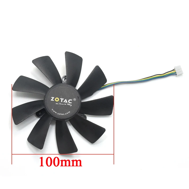 Вентилятор охлаждения GAA8S2H GAA8S2U 4Pin для ZOTAC GTX 100 1070TI Mini HA 1080Ti|Кулеры и системы