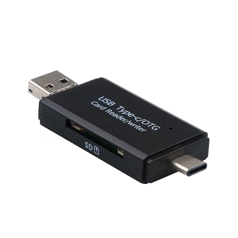 Kebidu высококачественный 3 в 1 Смарт кардридер для android otg USB 2 0 Micro (тип B) SD/MMC слот SD/TF