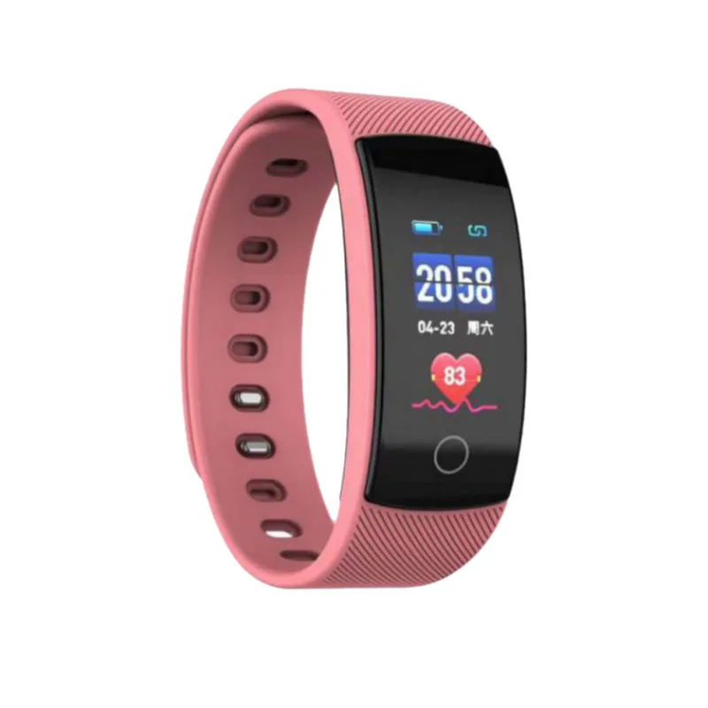 QS80 PLUS Color Screen Smart Bracelet Bluetooth Watch Sports Outdoor Calorie Pedometer for Android / iOS Wristwatch | Электроника