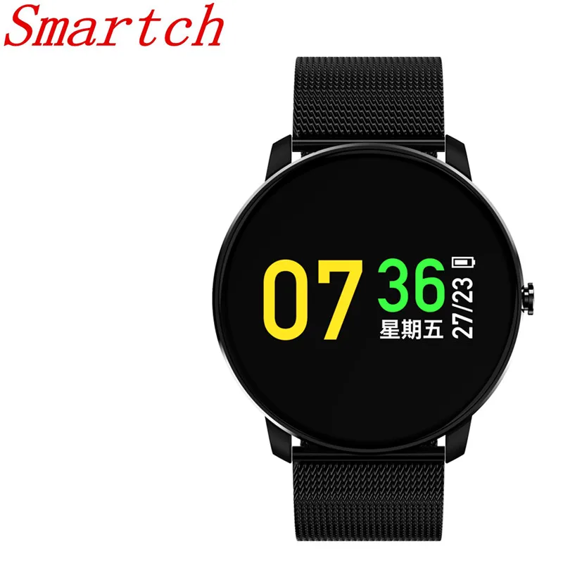 Smartch металлический ремешок CF007S цветной экран Спортивный смарт браслет CF007