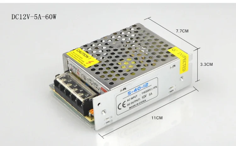 Питание AC100-240V драйвер светодиодной ленты 220 В до 12 в пост. тока 1 а 2A 3A 5A 8.5A 10A 15A 20A 12 вольтовый блок питания трансформатор света
