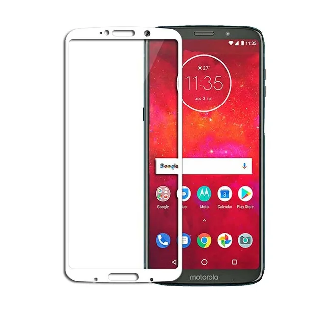 3D закаленное стекло для Motorola Moto Z3 Play полное покрытие 9H Защитная пленка для экрана для Moto Z3 Play Z3Play XT1929