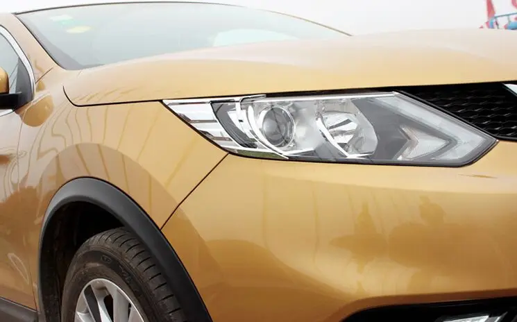 Высококачественный подходит для Nissan Qashqai 2015 2016 хромированный АБС-пластик