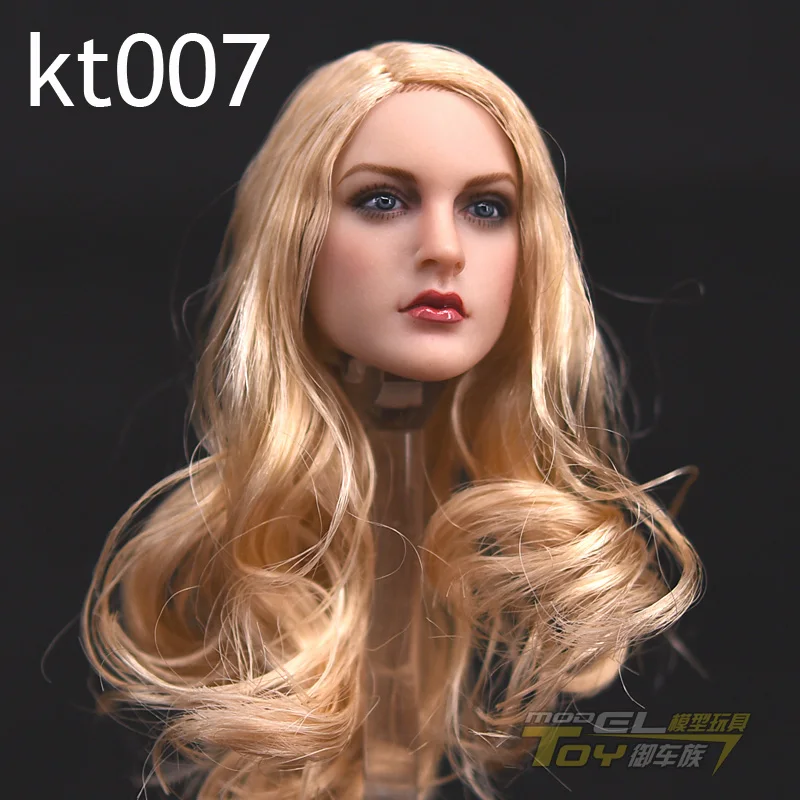 KIMI игрушки KT004 европейские и американские женщины 1/6 голова Лепка красота