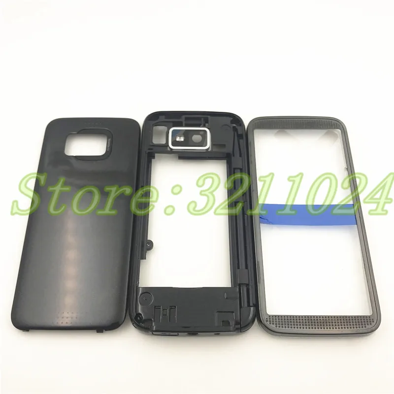 Хорошее качество для Nokia 5530 новый полный чехол телефона с логотипом|Корпусы и