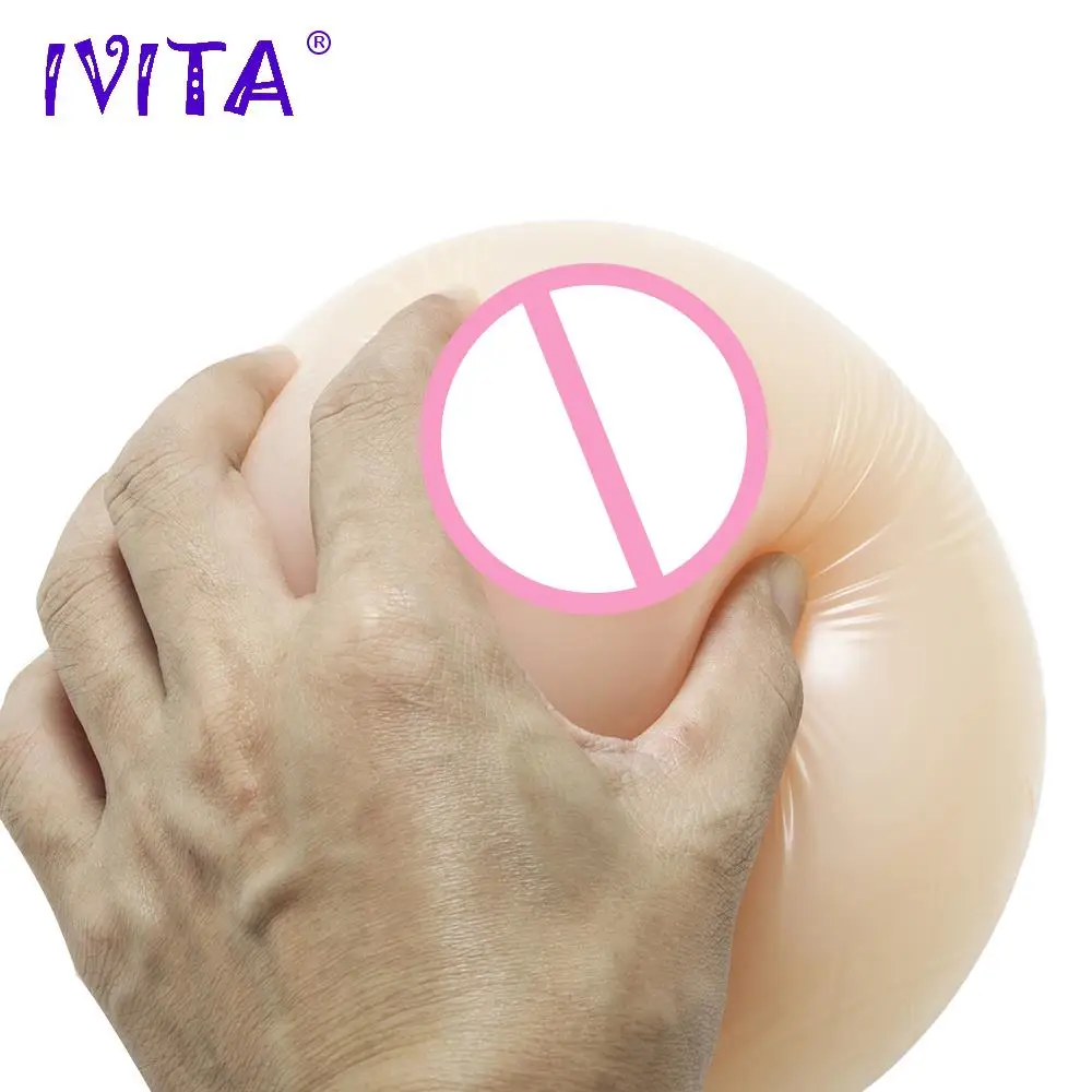 IVITA 1800 г силиконовые поддельные груди Лидер продаж форма для трансвеститов