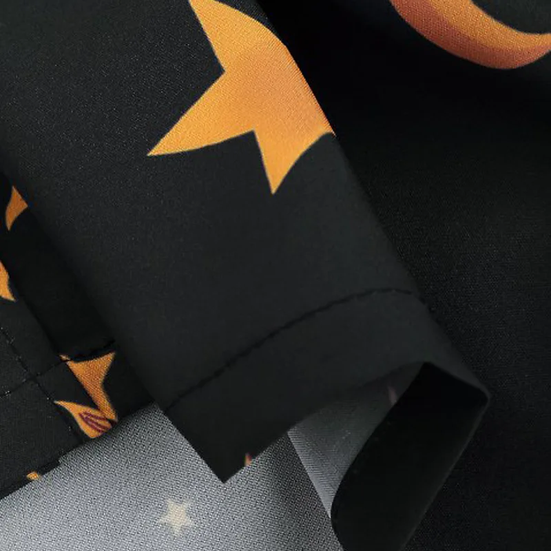 Sun Moon Гавайская ахола короткий рукав мужская пляжная рубашка повседневная одежда