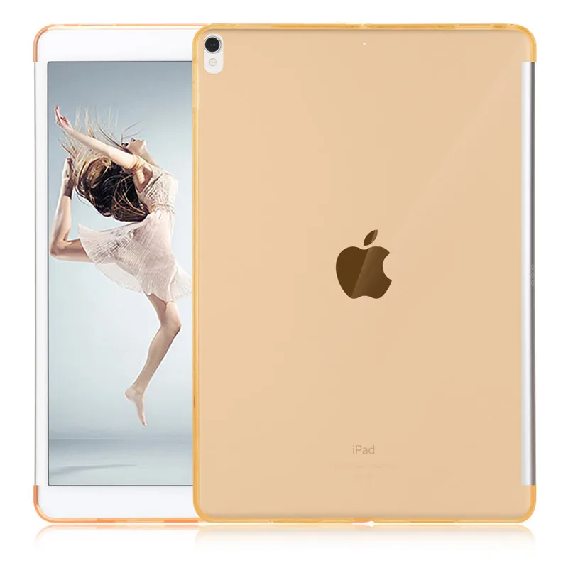 Для ipad Air 3 чехол, для ipad Pro 10,5 дюймов Чехол Ультра тонкий мягкий ТПУ чехол для ipad 10,5, задняя крышка для ipad 10,5 - Цвет: Gold