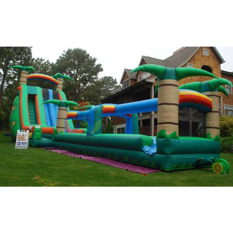 Уличная семейная надувная двойная горка скольжения для детей на продажу | Спорт и