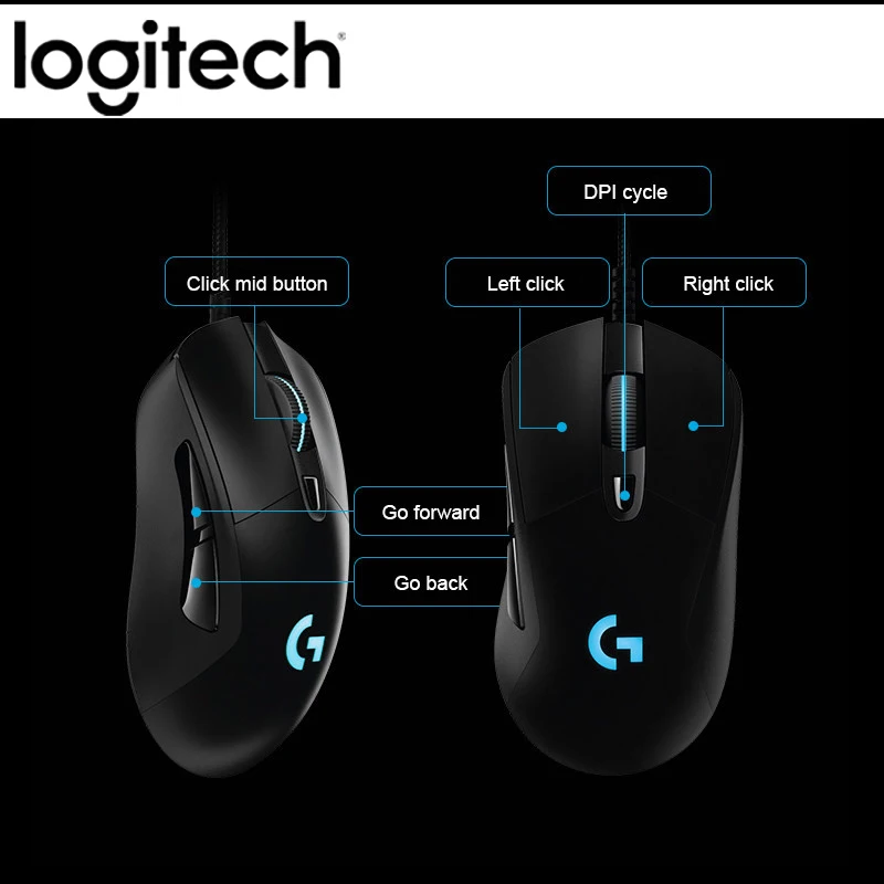 Мышь Logitech G703 игровая Беспроводная с RGB подсветкой 12000 DPI|Мыши| |