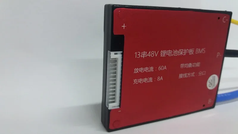 Литий-ионный аккумулятор 18650 Батарея BMS 13 S 18A 25A 35A 45A 60A с балансом для 48 V литиевая