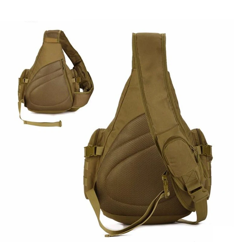 Field Tactical Chest Sling Pack Outdoor Sport One Single Shoulder Man High-quality Big Large Travel Backpack Bag S406 |