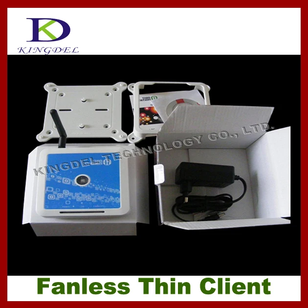 White Thin Client PC Station Share Terminal 32 Bit 800Mhz terminal N380 with WIFI USB 2.0 VGA zero thin client FCC&ampCE | Компьютеры и
