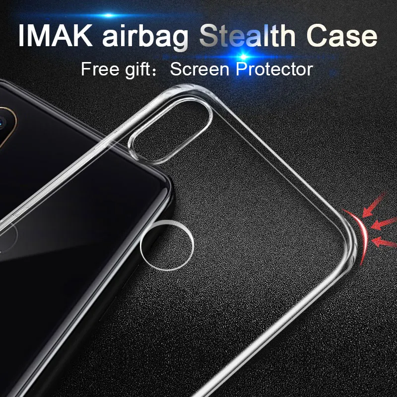 IMAK Супер-тонкий водителя стелс мягкий чехол телефон для Xiaomi MIX 2 s бампер MIX2S случае