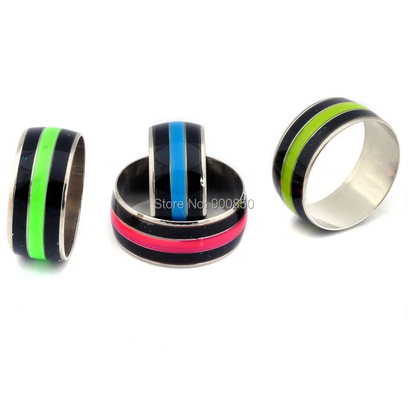 Кольца Меняющие цвет при температуре для мужчин и женщин Ювелирное Украшение