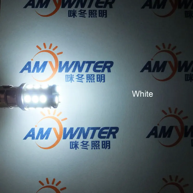Высокая мощность P27/7 W 3157 led двойной свет функция LED Янтарный Желтый Белый