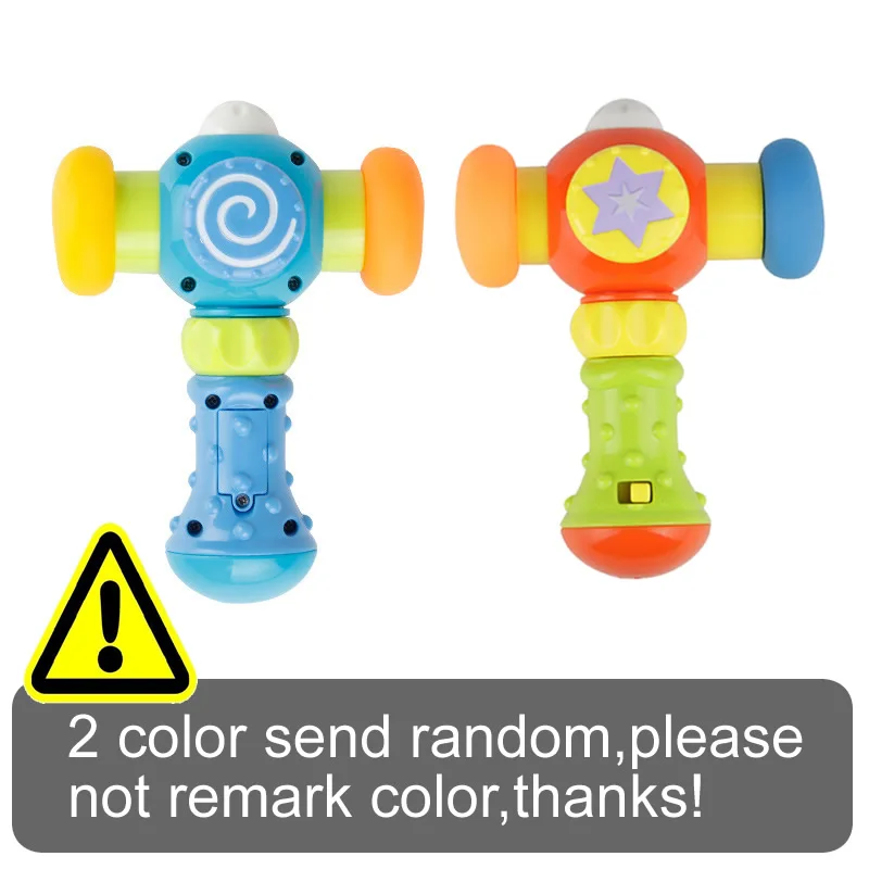 Музыкальные игрушки для детей маленький молот детский Шумер пластиковые