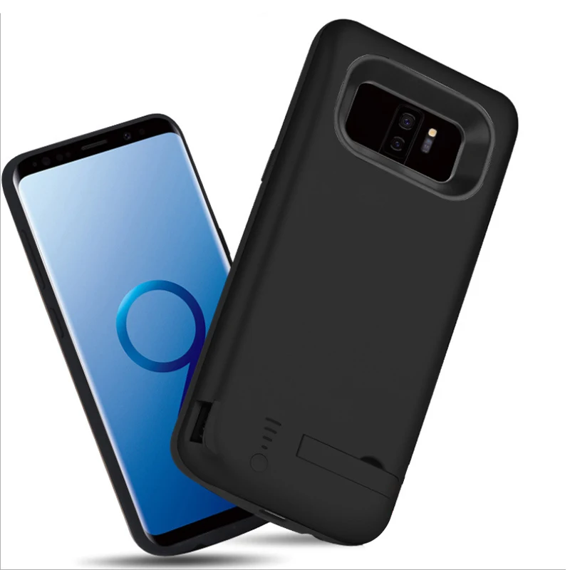Портативный внешний аккумулятор задняя крышка батарея для Samsung Galaxy S9 Plus зарядное