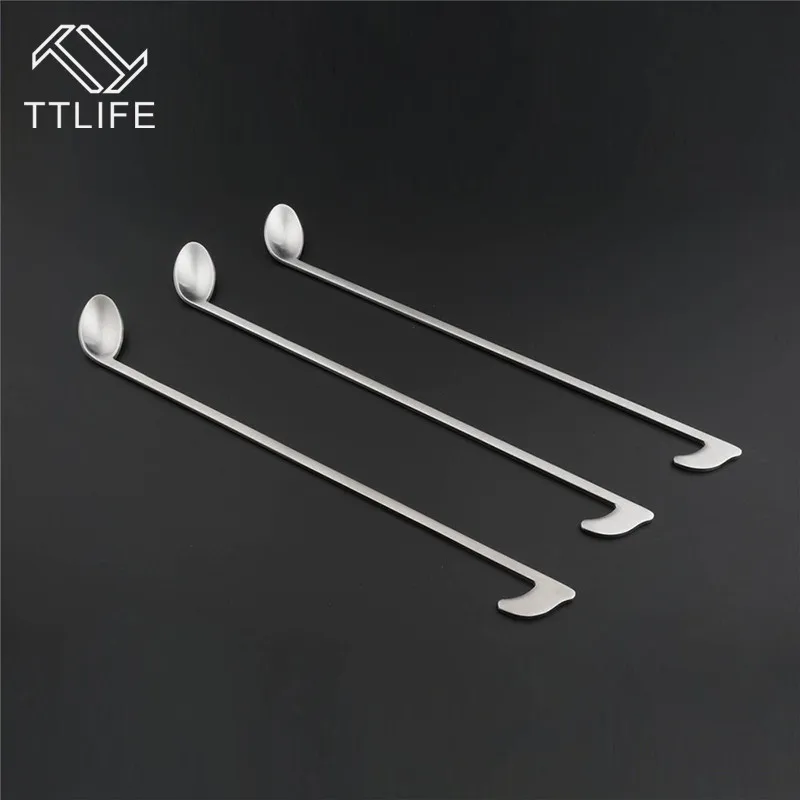 TTLIFE 1-3 шт. Нержавеющая сталь Примечание в форме Кофе шариком мороженого Десерт Чай Ложка Сахара Чай суп помешивая ложки столовые приборы - Цвет: 3pc 19.4cm