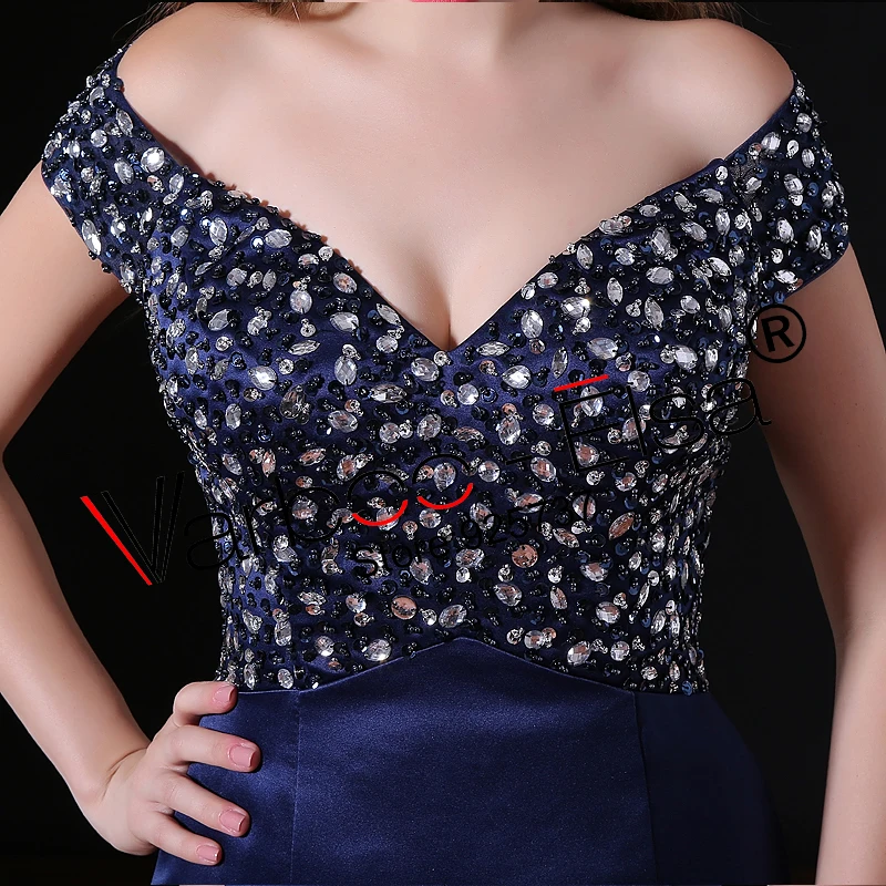 Женское атласное вечернее платье русалка с V образным вырезом|prom dresses|prom dresses longoff