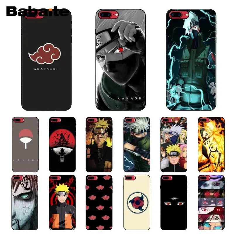 Babaite Hokage Naruto Kakashi Новое поступление черный чехол для мобильного телефона iPhone X XS MAX