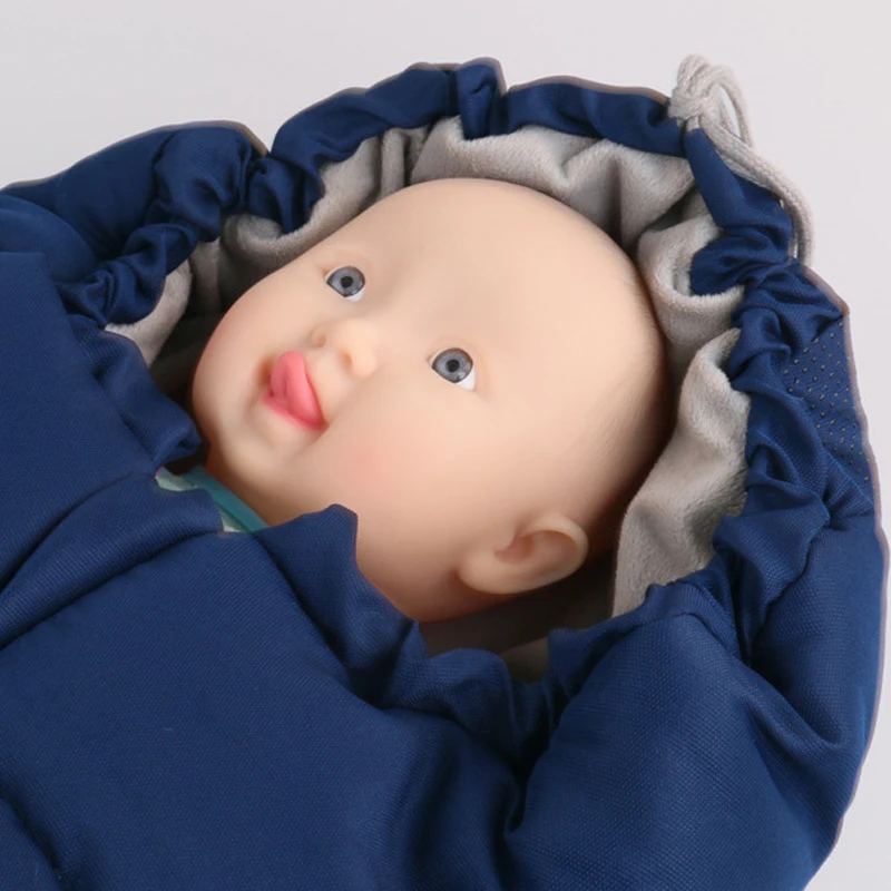 Зимнее детское одеяло многофункциональный Пеленальный спальный мешок для