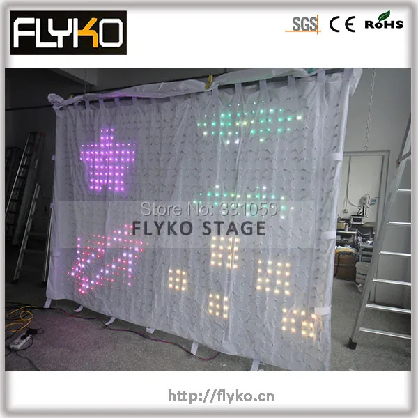 Бесплатная доставка 2x3 м P70 светодиодная стена для сценического экрана|led stage