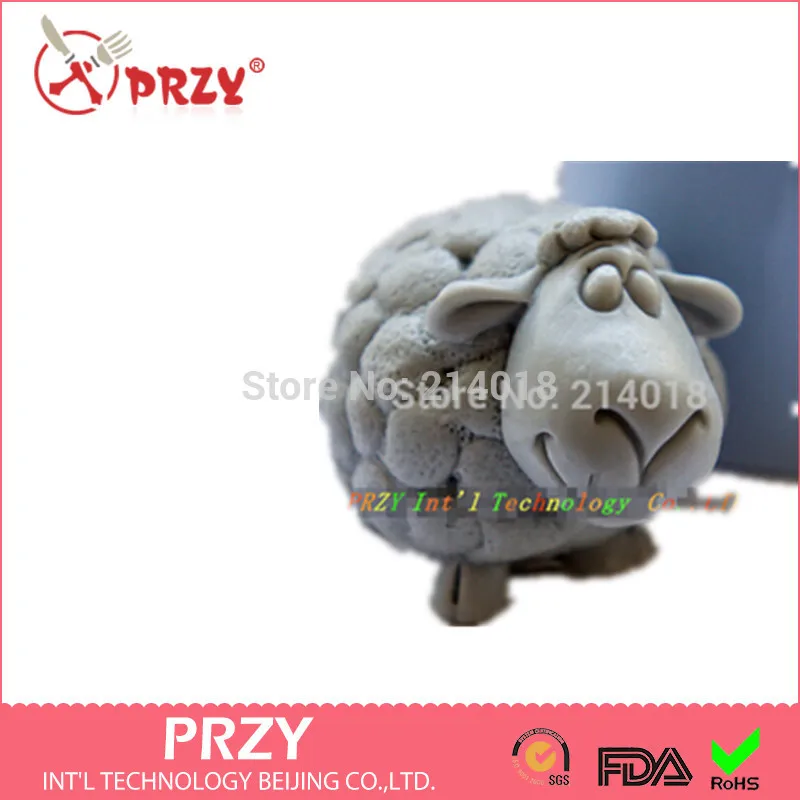 Форма для мыла ручной работы форма силиконовые формы в форме овец лидер продаж 3D