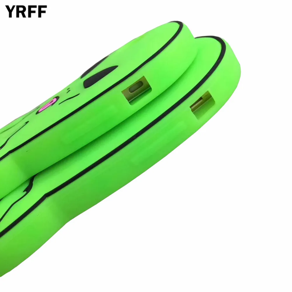 YRFF милый смешной 3D мультфильм странный инопланетянин чехол для телефона Чехлы