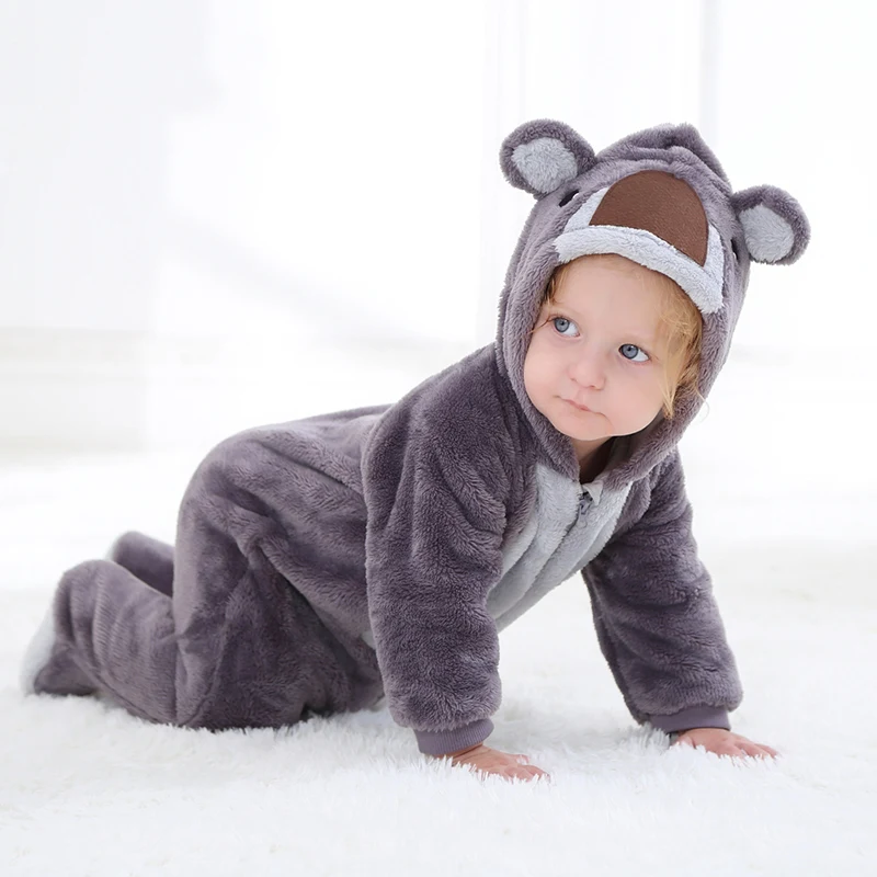 

2018 baby's koala fashion Toddler Unisex-baby spring and autmn Jumpsuit Christmas Romper Onesie Outfits Suit 102
