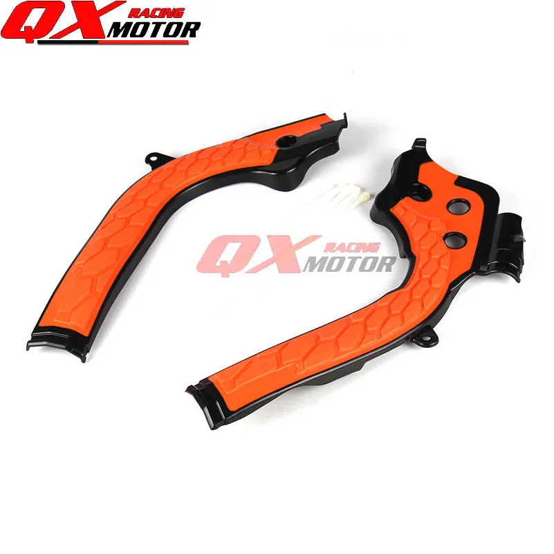 black orange Рама мотоцикла гвардии Для KTM SX125 SX150 SXF250 SXF350 SXF450- Байк MX Мотокросс - Цвет: black orange