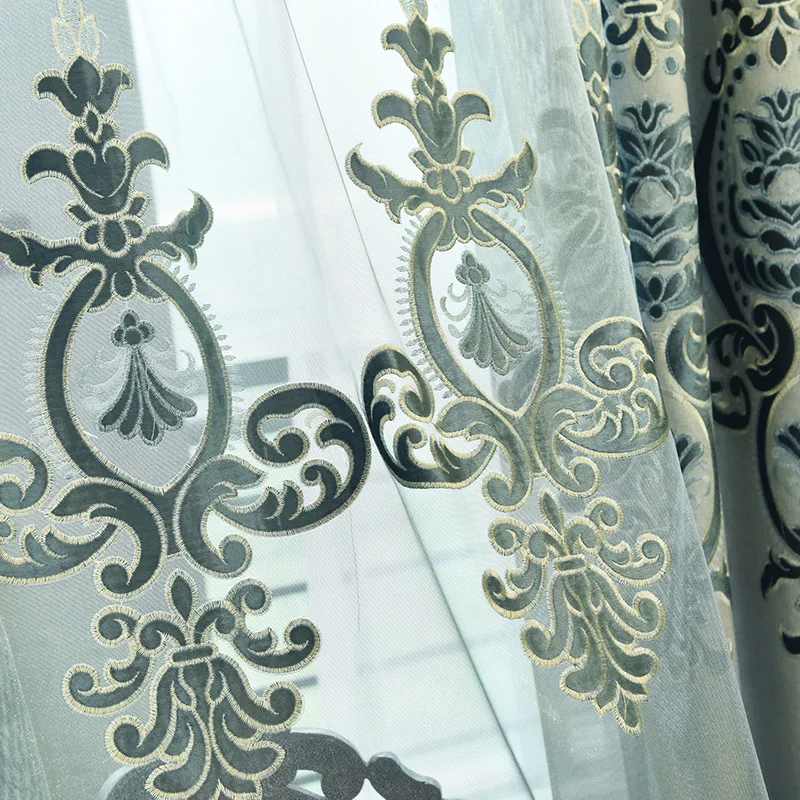 Шторы s для спальни жаккардовый шенилл valance swag шторы с вышивкой гостиной Новая