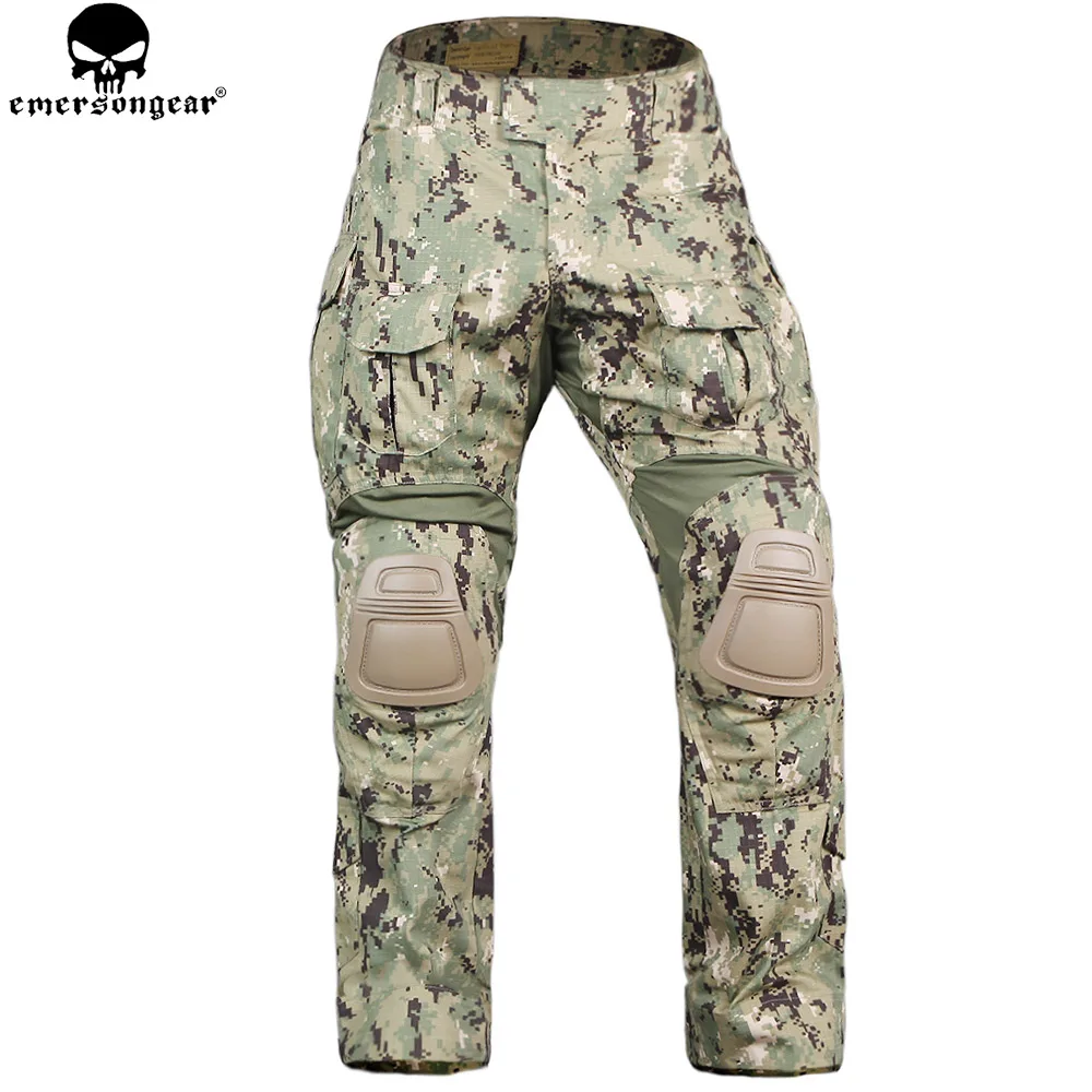 

EMERSONGEAR Combat Pants Tactical Pants With Knee Pads Tactical Trousers Military Army Hunting Camouflage Pants Multicam Aor2