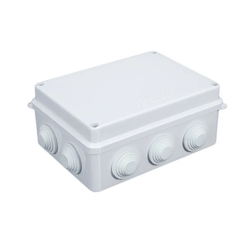 1 шт. ABS пластик IP65 водонепроницаемый распределительная коробка DIY открытый Крытый универсальный Электрический проект корпус кабель