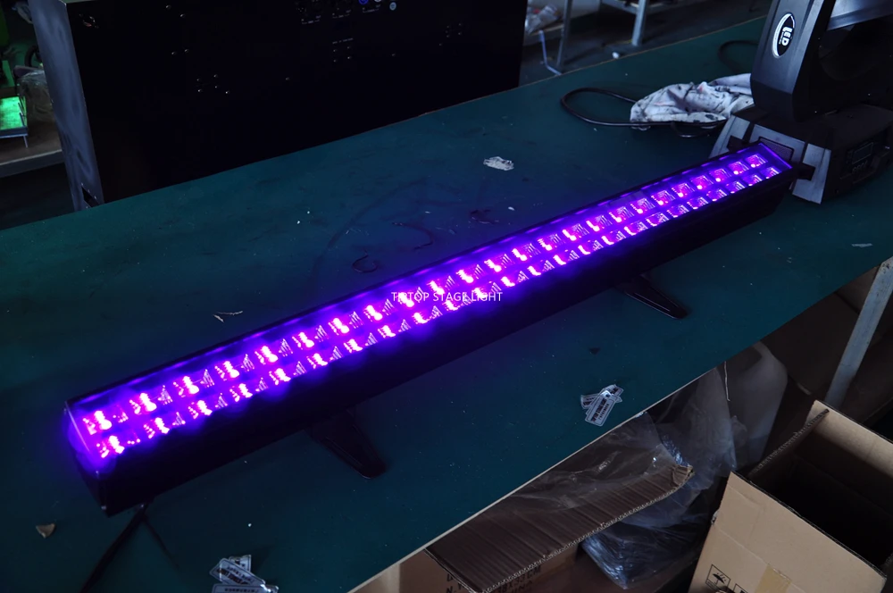 구매 TIPTOP 브랜드 미국 DJ 에코 UV 바 100cm 자외선 LED 블랙 라이트 워시 조명기구, 48*3W Led 플러드 라이트 퍼플 컬러 구매 TIPTOP 브랜드 미국 DJ 에코 UV 바 100cm 자외선 LED 블랙 라이트 워시 조명기구, 48*3W Led 플러드 라이트 퍼플 컬러