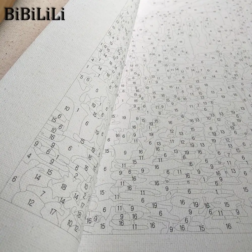 Новая рамка вишневые цветы дорога Diy масляная краска ing по комплекты номеров