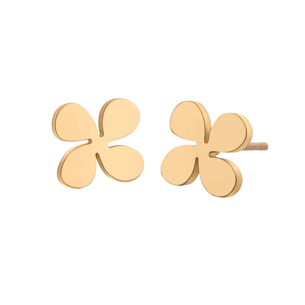 Todorova South Korea Windmill Stud Earrings Women Accessories Gold Color Stainless Steel Jewelry Male | Украшения и аксессуары
