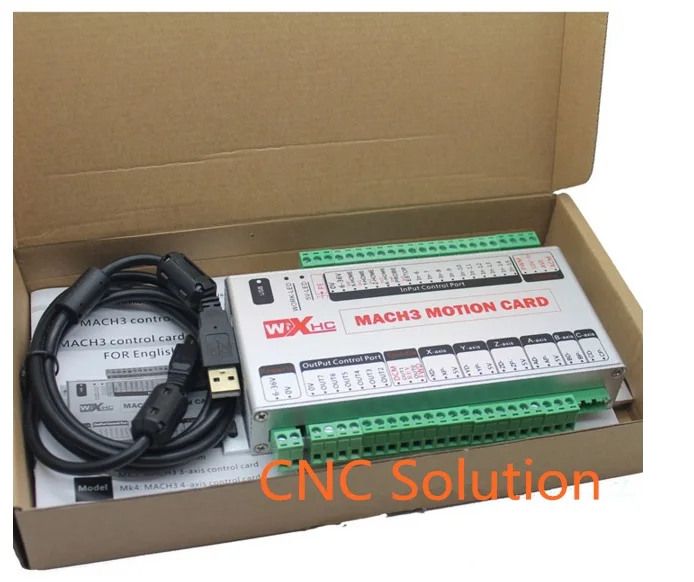 USB Mach3 6 осевая карта управления с ЧПУ плата движением 2 МГц секционная A B C X Y Z ось CNC