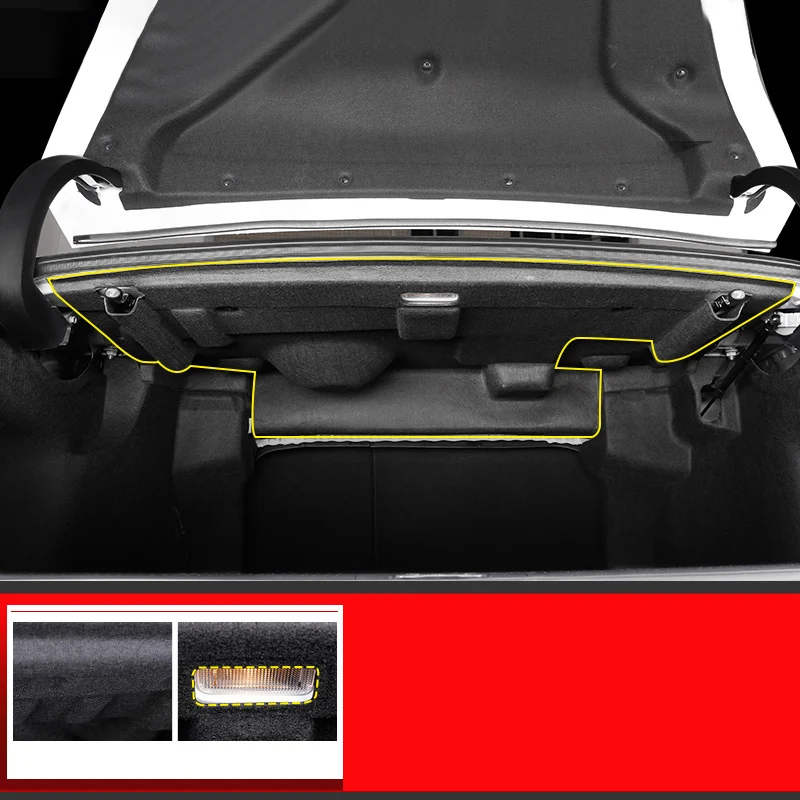 Для Toyota Avalon 2019 2020 багажник звукоизоляционный хлопковый хвостовик изоляция стоп