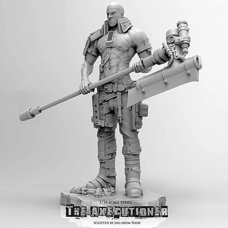 

1:24 модельная фигурка из смолы 75 мм Axecutioner R80
