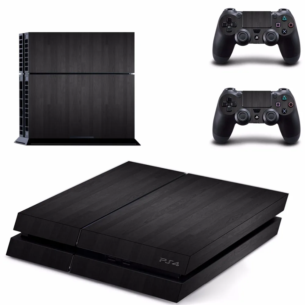 Чистый белый черный Цвет PS4 переводная картинка наклейка для Sony PlayStation 4 консоли и