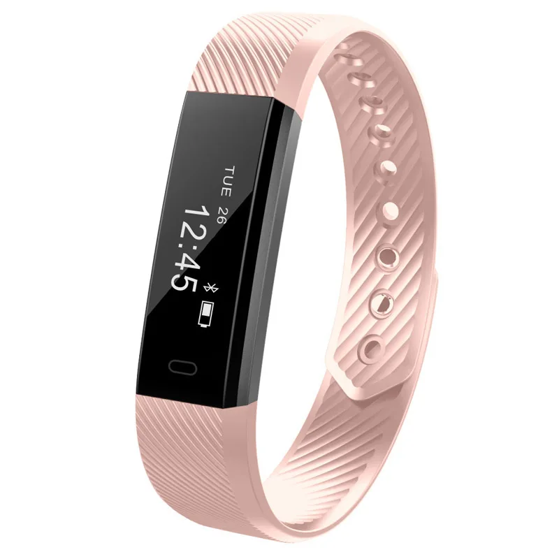 ID115 Смарт фитнес-браслеты трекер умный Браслет Шагомер Bluetooth Smartband