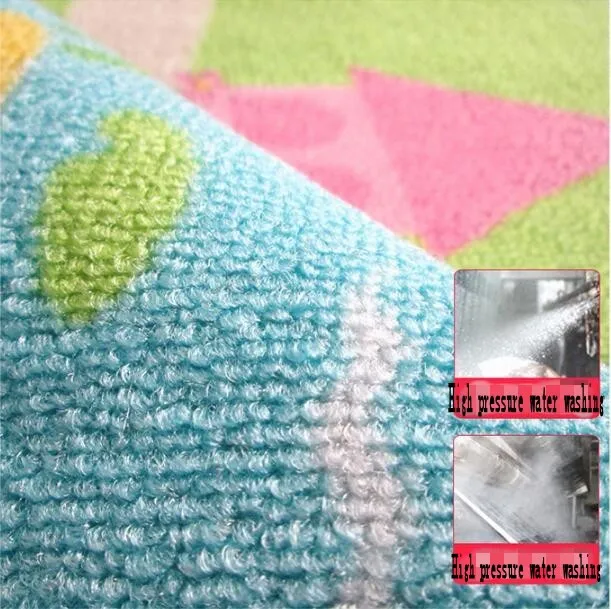 Huahoo девочки спальня ковры нейлон мультфильм дети гостиная carpet замок в стиле|bedroom