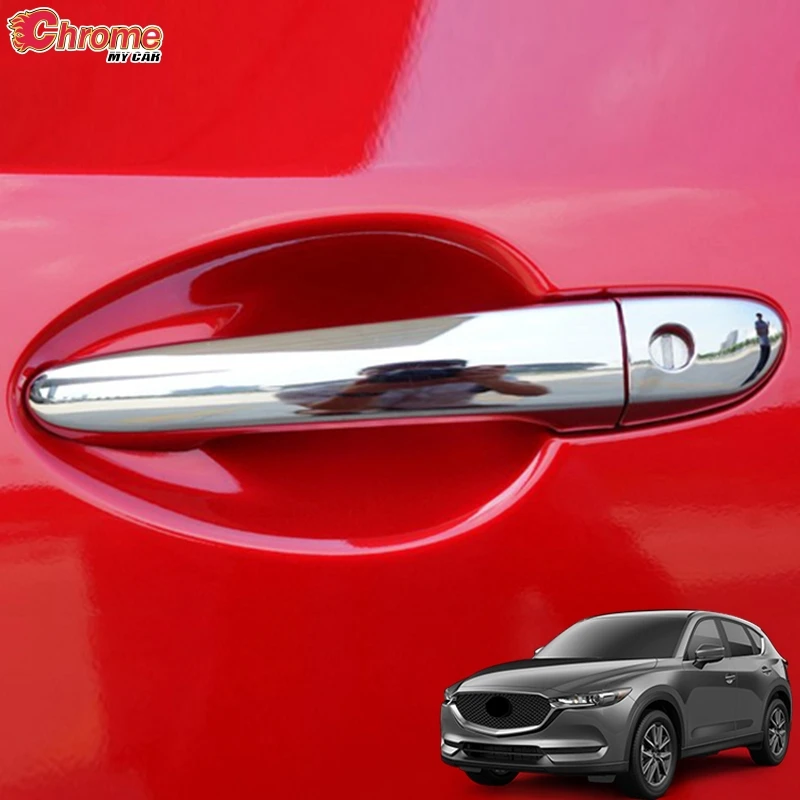Наружная хромированная накладка на дверную ручку для Mazda CX 5 CX5 KF 2017 2018