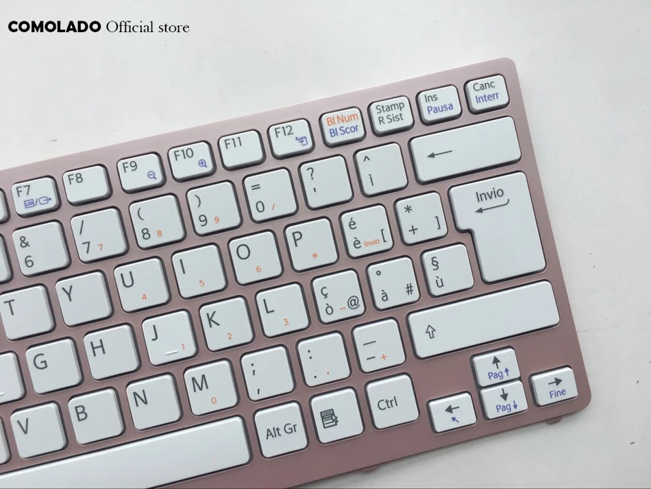 Итальянская клавиатура для Sony Vaio VPC-CW VPC CW VPCCW CW16EC CW18FC розовая рамка Клавиатура