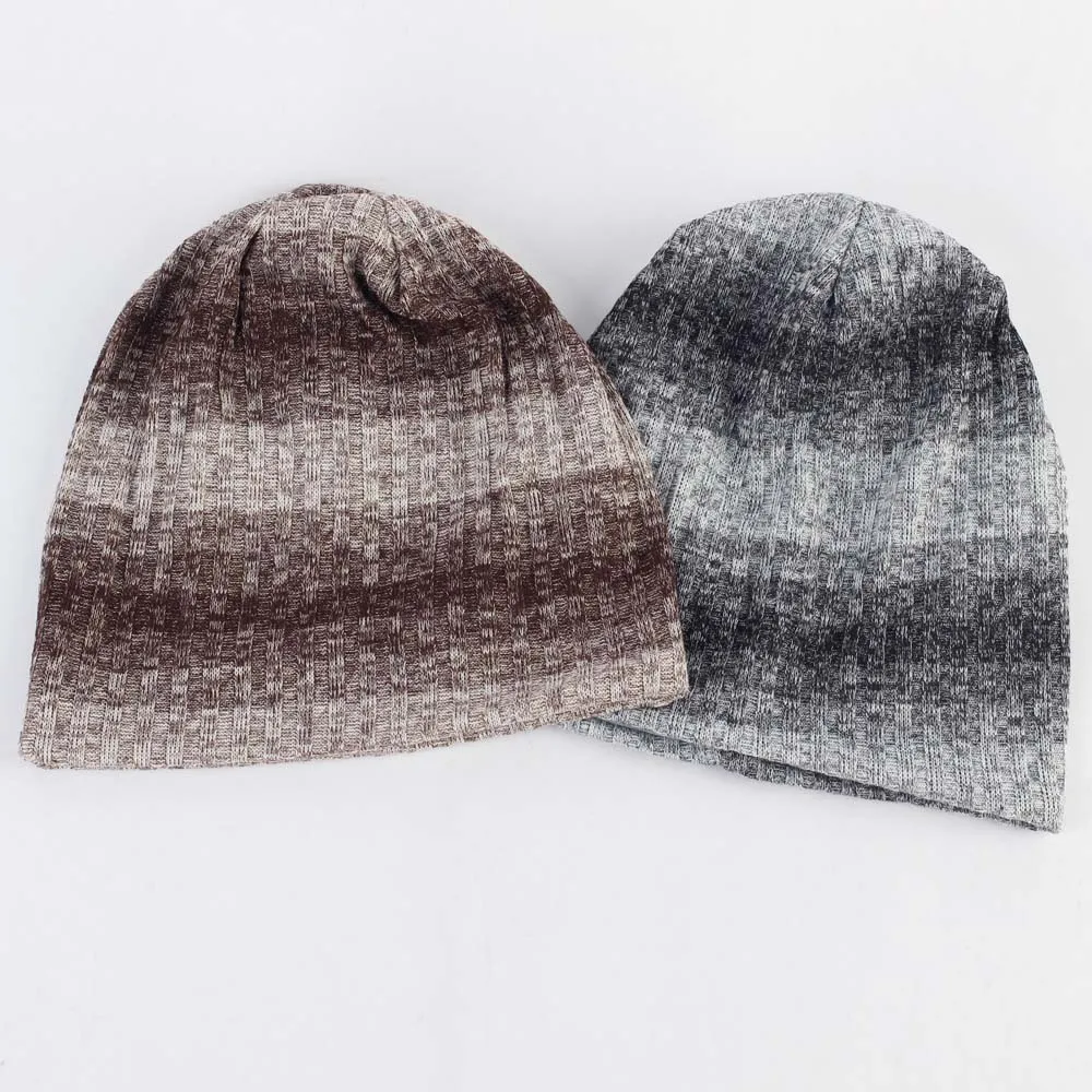 Шапка Унисекс Skullies Beanies 2018 Новая Осенняя Вязаная Шапка-бини для женщин и мужчин