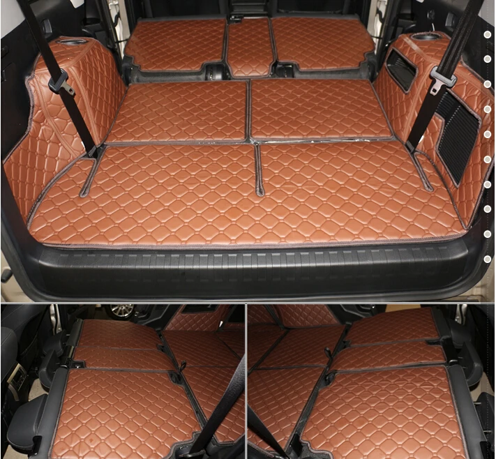Хорошо и Бесплатная доставка! Специальные коврики для багажника Lexus GX 460 7 мест 2018